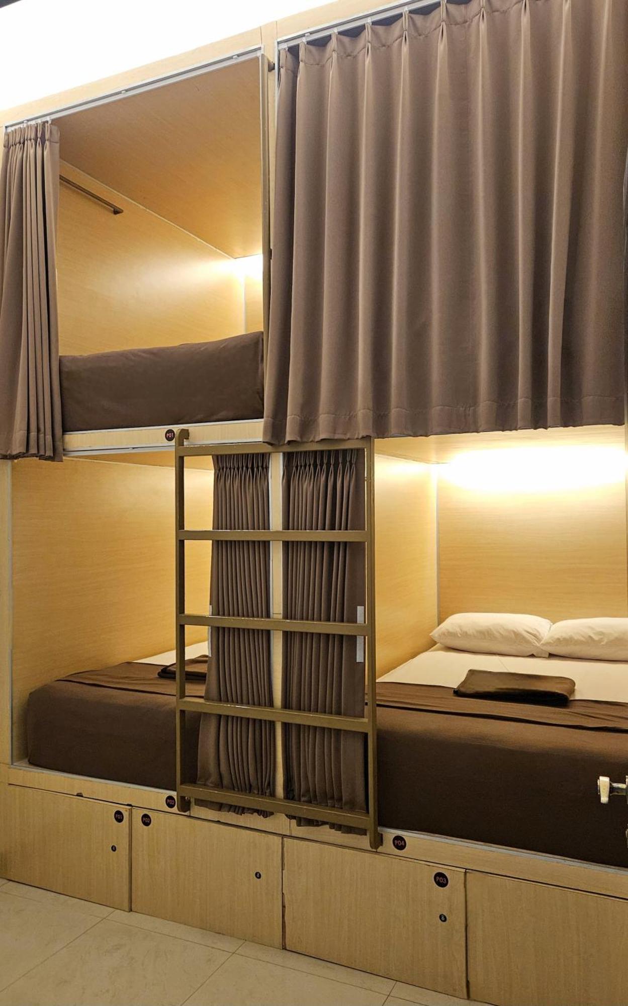 Fora Capsule Hostel Tuban Kuta Lombok Exteriér fotografie